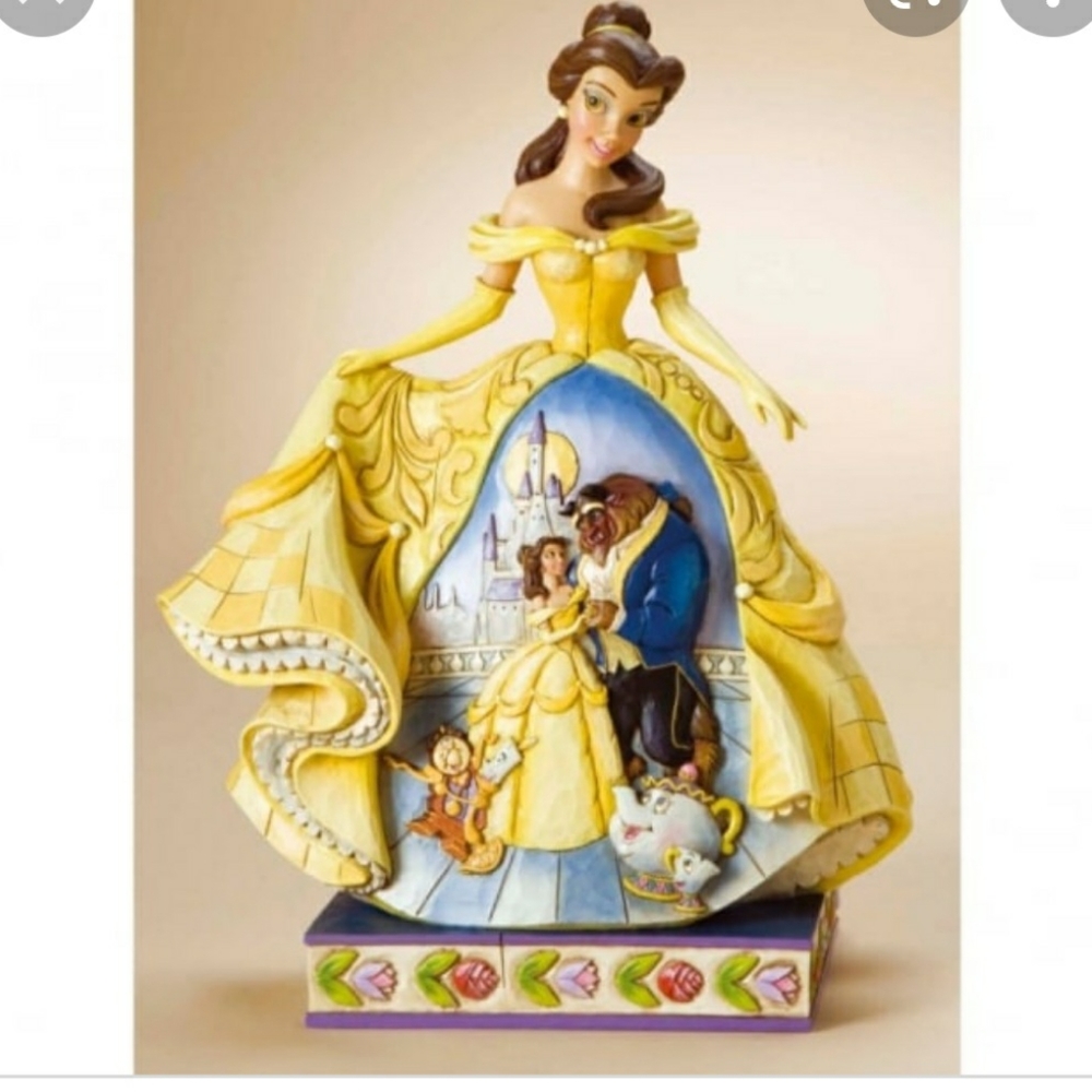 Beauty and beast figurine